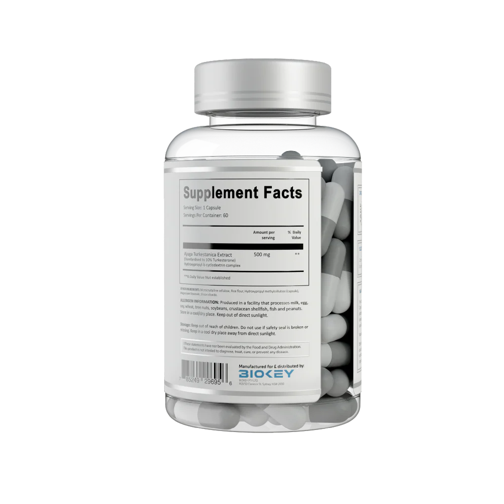 Biokey Turkesterone 60 Capsules